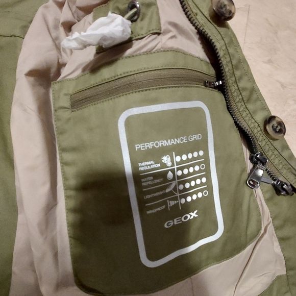 Geox respira light jacket bnwt size 8 - Picture 10 of 12